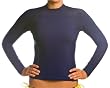 Women's UV Rash Guard Shirt - Long Sleeved Navy