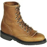 Double H Boot Men's 8 In Lacer Tobacco