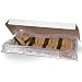 Toasted Almond Biscotti Dipped in Semisweet Chocolate - All Natural, Bulk Box - 32 Pieces - by Dilettante  : image