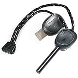 Light My Fire Swedish FireSteel 2.0 Scout 3,000 Strike Fire Starter with Emergency Whistle