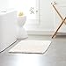 Pinzon Luxury Loop Cotton Bath Mat - 21 x 34 inch, Ivory