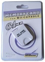 Memory Card for Wii Console 64 MB (1019 Blocks)