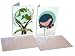 Tree-Free Greetings Eco InspiredCards, Recycled Paper Cards and Envelopes, 5 x 7 Inches, 12 Count Assortment (00022)