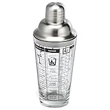 Glass & Stainless-Steel Cocktail Shaker