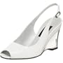 VANELi Women's Pezen Wedge,White,8 N US