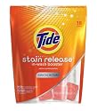Tide Stain Release Duo Pac In-Wash Booster, 34-Count Pouches (Pack of 4)