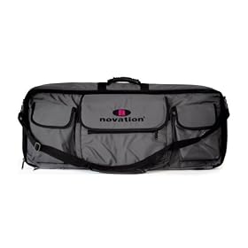 Novation 49 Bag Soft Carry Bag for Novation 49-Key Keyboard and Laptop, Shoulder Bag Style Gig Bag
