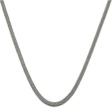 14-Kt White Gold Silk Foxtail Necklace