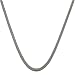 14-Kt White Gold Silk Foxtail Necklace