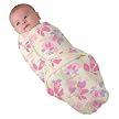 Kiddopotamus SwaddleMe Organic Cotton Girl Print - Pink