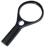 Easy Grip Magnifying Glass w/ Dual 5x/10x Lens