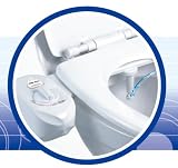 Luxe Bidet MB110 Fresh Water Spray Non-Electric Mechanical Bidet Toilet Seat Attachment