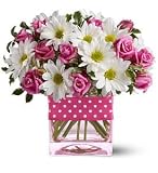 Teleflora's Polka Dots and Posies