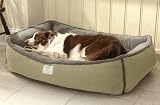 Bolster Futon Dog Bed Cover / Large, Sage, Large
