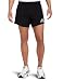 adidas Men's 3-Stripes Short, Black/White, Small