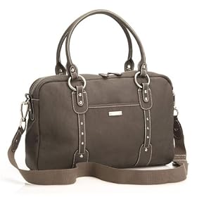 NEW! Storksak "Elizabeth" Diaper Bag in Grey -