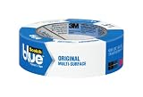 ScotchBlue Painter's Tape 2090-1.5J, 1-1/2 Inches by 60 Yards, 1 Roll