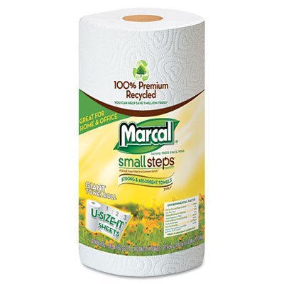Marcal Kitchen Paper Towel White 140/Case