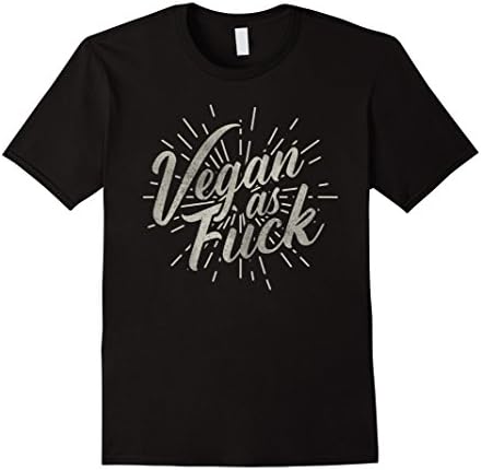 Men's Vegan As F*ck Medium Black