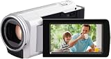 Produkt-Bild: JVC GZ-HM430WEU Full-HD Camcorder (1,5 Megapixel, 6,9 cm (2,7 Zoll) Display, 200-fach digitaler Zoom, Kartenslot) wei&szlig;