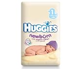 Huggies Newborn Nappies Size 1 (2 To 5 Kg) - 1 Jumbo Pack Containing 54 Nappies