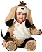 Lil Characters Infant Puppy Costume, Tan/Black/White