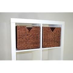 2 Regalk�rbe Wasserhyaz. "Asia" f�r Ikea Expedit braun