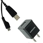 Official Samsung 1.0A Home Wall AC Travel Charger Adapter with USB 2.0 Data Sync Charge Cable for Samsung Galaxy S III