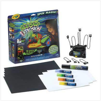 Fashionable Designed By Elite Crayola Glow Explosion Spin Magic