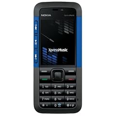 Nokia 5310 XpressMusic Black Blue Triband GSM Cellu