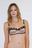 Mimi Holliday Belle Amour Steel Satin Black Lace Padded Plunge Bra