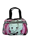 Skull: PUNK GOTHIC Shoulder Tote Bag *Pink Ladies+ Free Necklace