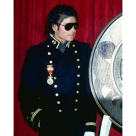 MICHAEL JACKSON 20X24 COLOR PHOTO