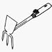 Tools & Hardware : Combisystem Straight Blade Hand Hoe