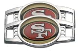 San Francisco 49ers Tennis Shoe Charm Set