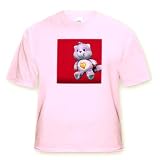 Care Bear Cousin Raccoon - Light Pink Infant Lap-Shoulder Tee (18M)