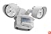 Lithonia OFLR 6LC 120 MO WH LED Outdoor Floodlight 2-Light Motion Sensor, White