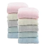 10 Piece Wash Cloth Set - Rainbow