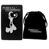 PURELY CHARMING Pet Charm / Pendant with Handset Swarovski Crystals - Puppy Dog
