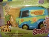 scooby doo mystery mates, mystery machine van and shaggy set