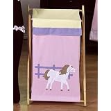 Baby and Kids Clothes Laundry Hamper for Pretty Pony Horse Bedding by JoJo Designs