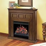 Dimplex Acadian Burnished Walnut Electric Fireplace Mantel Package - DFP20-1060BW