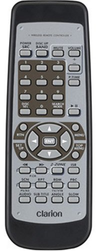 Clarion RCB177 Replacement Remote Control for MAX675VD, MAX675VDII, VRX765VD, VRX775VD