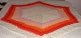 Six-Sided Afghan / Throw / Blanket Crochet Pattern