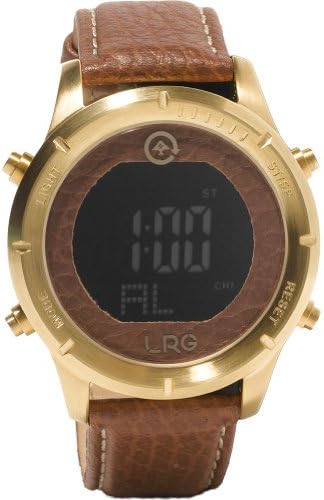 LRG Digi Stylish Watch - Gold/Brown / One Size