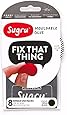 Sugru Moldable Glue - Black (Pack of 8)