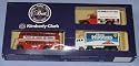 125th Anniversary, 1997 Kimberly-Clark Diecast Set of Three Vehicles Featuring Replicas of 1950 Truck, M4 Ridgid Truck, 1957 Bristol Bus