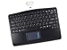 ADESSO Slimtouch Unique Wireless Mini Touchpad Keyboard With Bluetooth Receiver Black