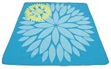 Present Time Fleece Picnic Rug Flower Dream
