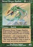 Magic: the Gathering - Stone-Tongue Basilisk - Odyssey